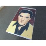 A large portrait poster Elvisly Yours