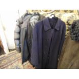 A leather Wellington men's good condition and a Cashmere men coat,