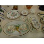 A qty of Royal Worcester, Evesham, Port Merion, Ainsley, Minton etc.