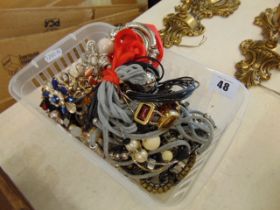 A qty of good quality costume necklaces, designers etc.