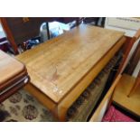 A Teak eastern coffee table