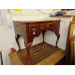 A Georgian Walnut Lowboy