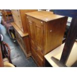 A Oak cupboard,