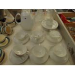 A large qty of Rosenthal inc. White tea service etc.