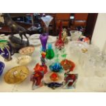 A qty Murano glassware etc.