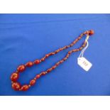 A Cherry beaded necklace