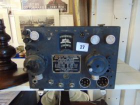 An military aircraft radio receiver,