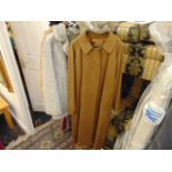 A Burberry brown cashmere, Mac,