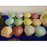 A set of 12 1960's Beswick ceramic Sundae bowls