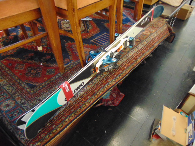 A pair of Swiss snow ski's