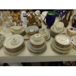 A qty of Fredensborg KPM dinnerware