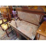 A marble top washstand