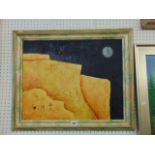 A framed oil, Paul Downes,