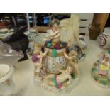 An early Meissen figural centre piece,