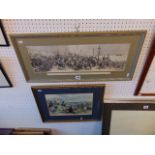 Two early framed etchings,