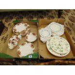 A qty of Royal Albert Country Roses china, inc. Wedgewood, Colclough etc.
