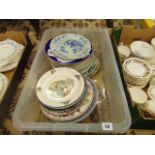 A qty of assorted plates inc.