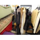 A selection of six furs/ Minks; two jackets, two coats and two stoles,