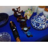 A qty of lustre ware