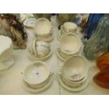 A part Royal Doulton Fairfield tea set