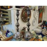 A pair of Victorian Silver candlesticks