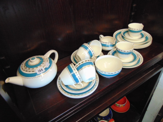 A Crown Ducal tea set
