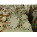 A Victorian part dinner service