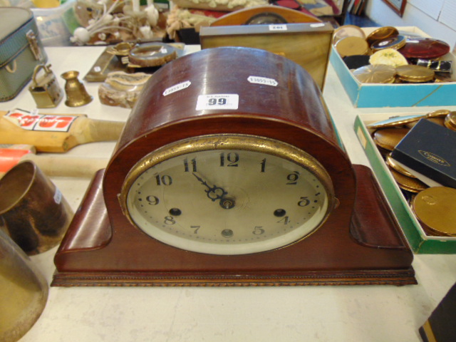 A Napoleon hat clock