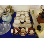 A Paragon part tea set and Midwinter part tea set