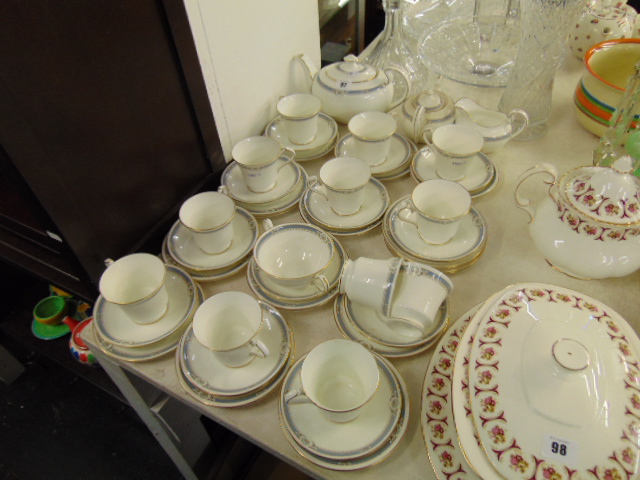 An Aynsley twelve place tea set