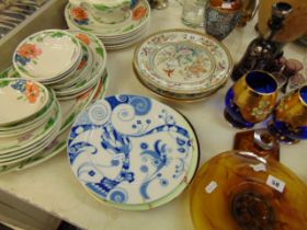 A collection of cabinet plates