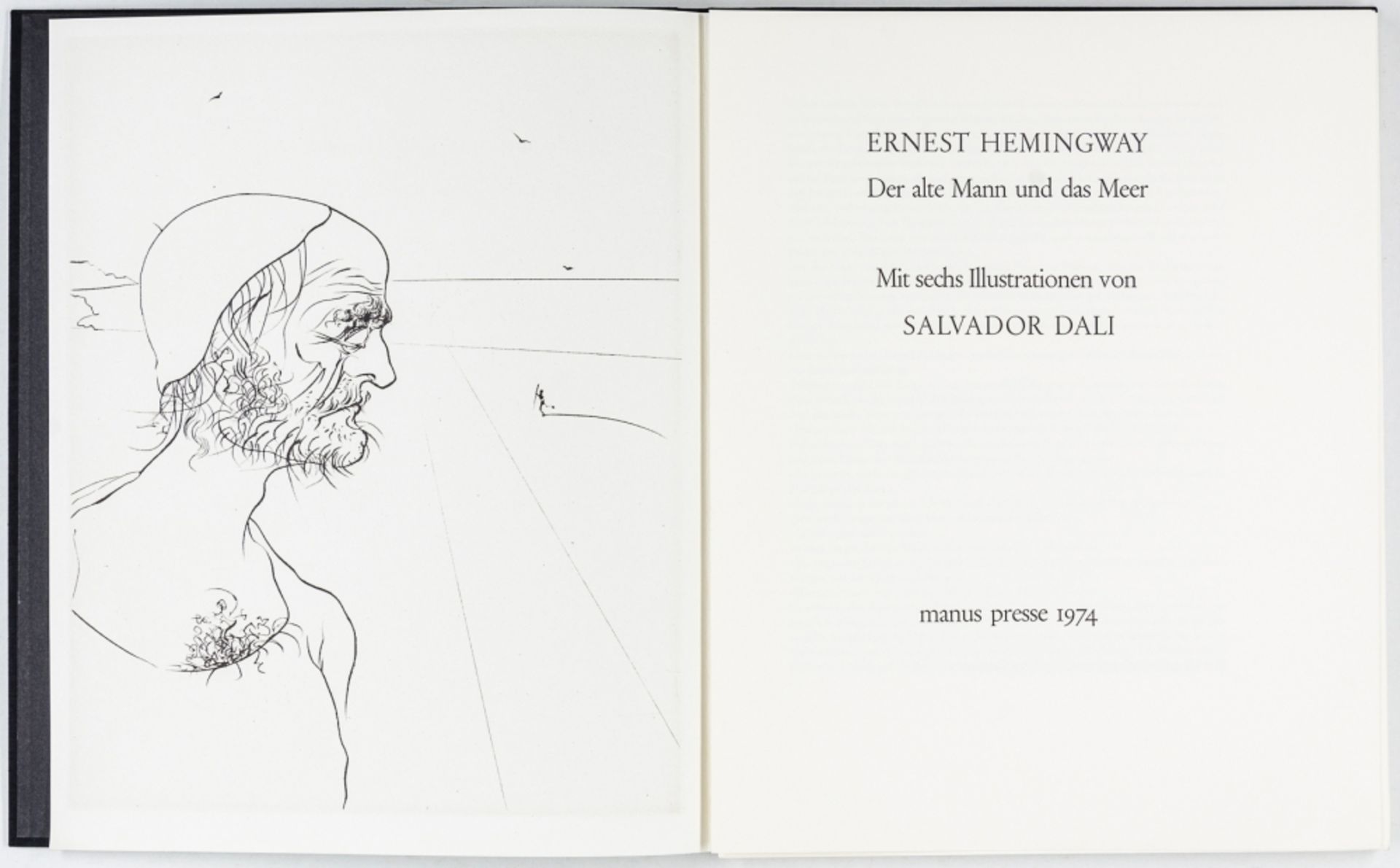 Dali, Salvador - - Hemingway, Ernest. - Bild 2 aus 2