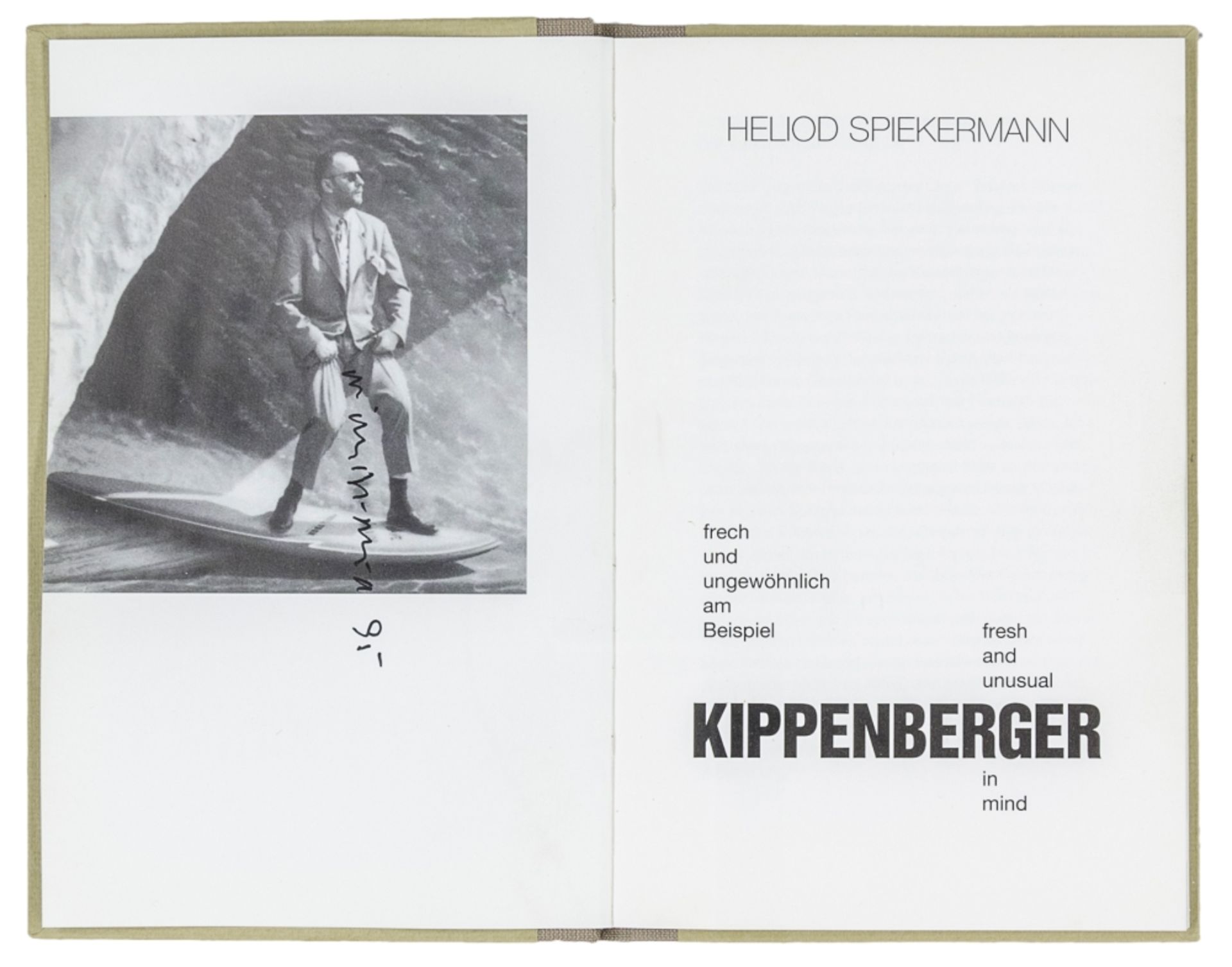 Kippenberger, Martin - - Spiekermann,