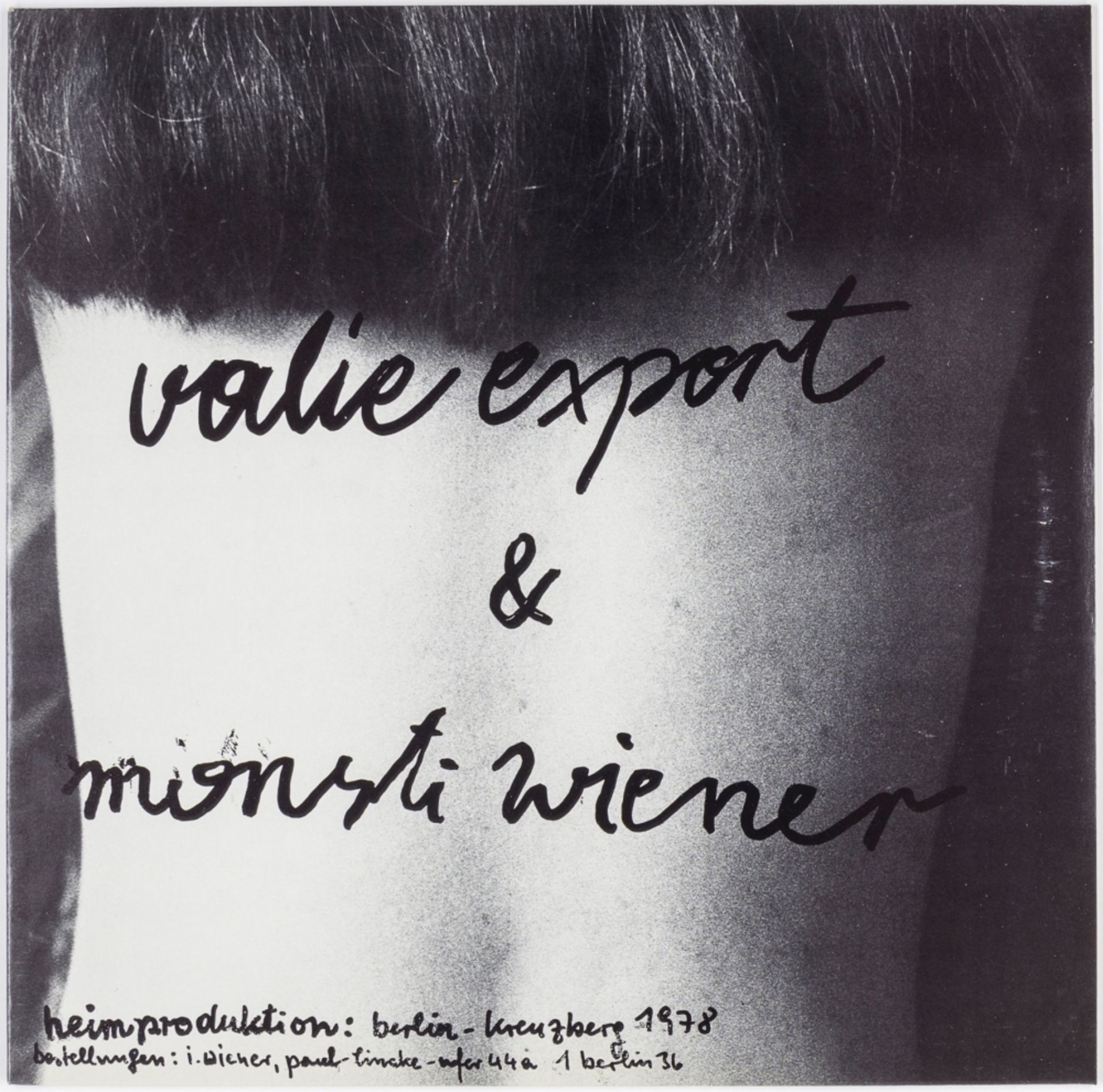 Valie Export und Monsti Wiener (das - Image 2 of 2
