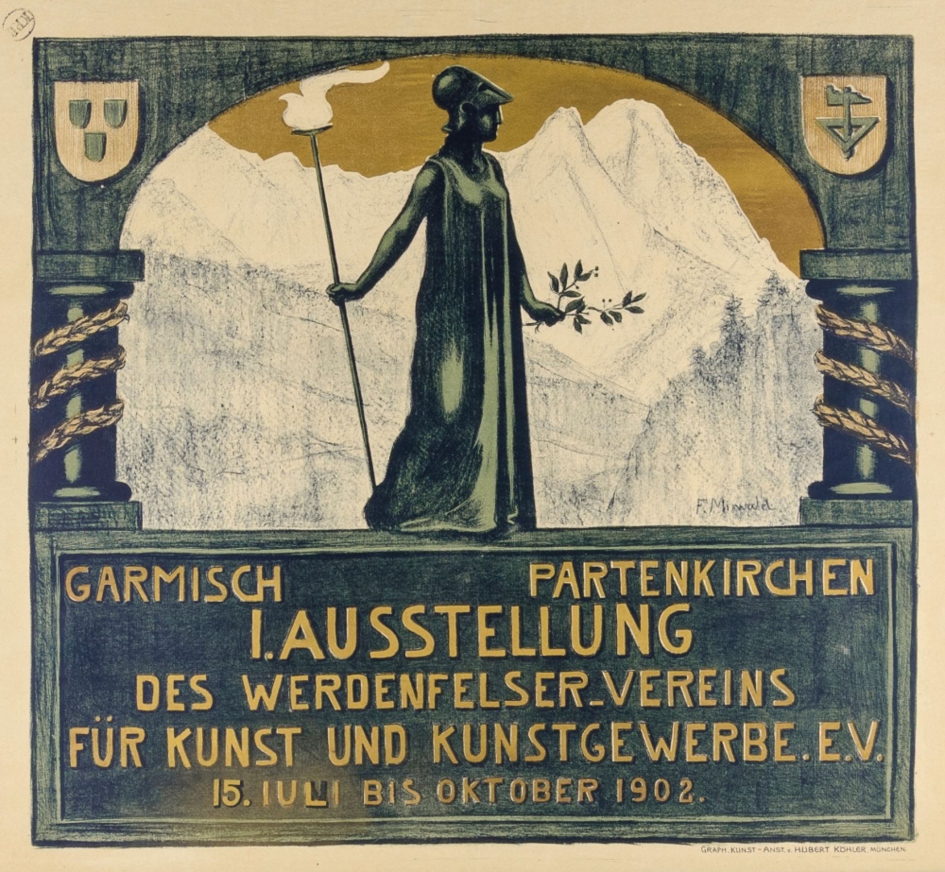 Plakate - - Mirwald, Franz. Garmisch