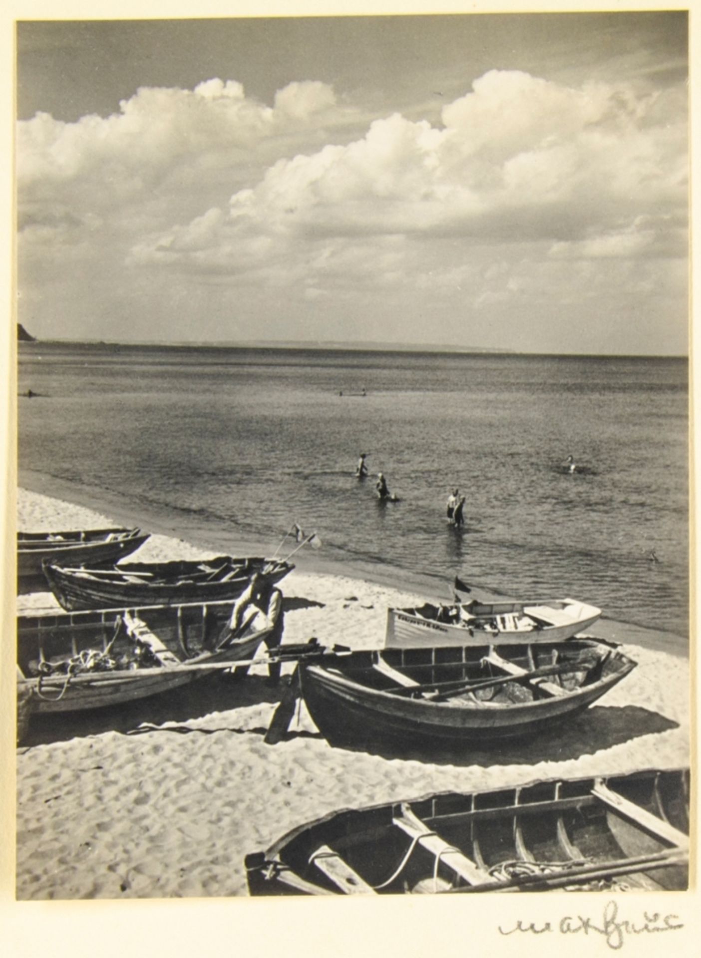 Baur, Max. Auf der Insel Rügen.