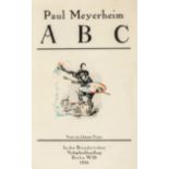 ABC-Bücher - - Meyerheim, Paul. ABC.