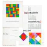 Bill, Max. Sammlung von 11 seltenen