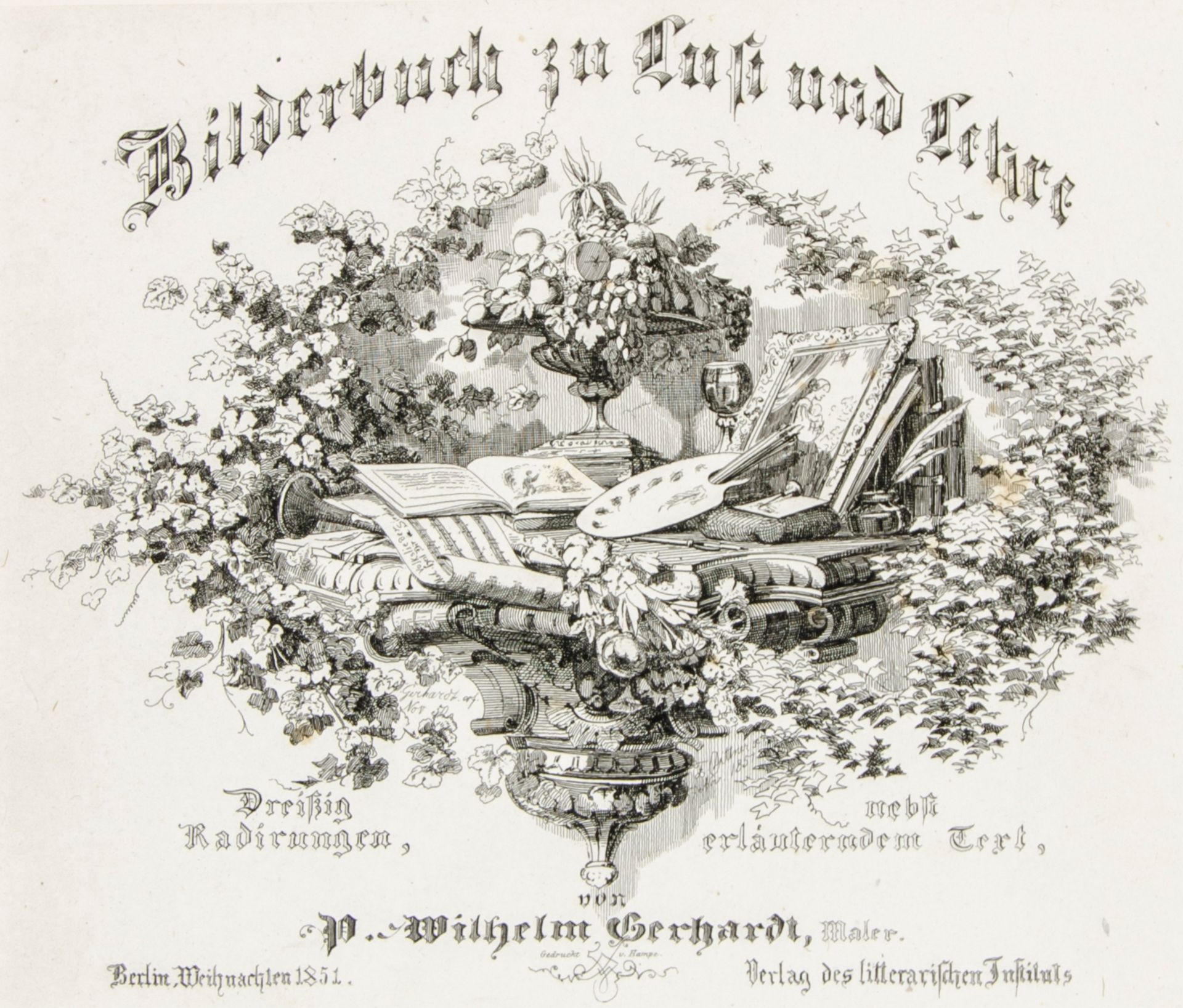 Gerhardt, P. Wilhelm. Bilderbuch zu