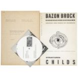 Brock, Bazon. Sammlung von 9