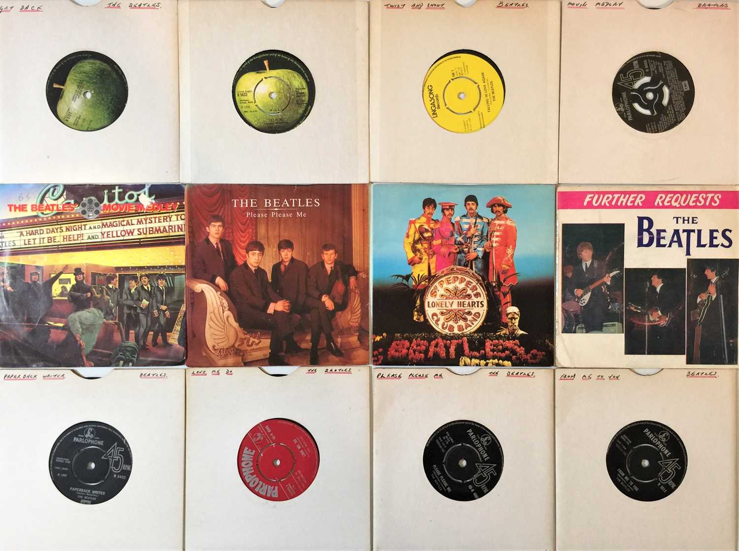 THE BEATLES - 7" COLLECTION - Image 3 of 4