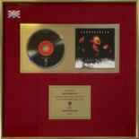 SOUNDGARDEN `SALES AWARD `SUPERUNKNOWN'.