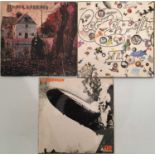 LED ZEPPELIN/BLACK SABBATH - LPs (EARLY UK PRESSINGS)