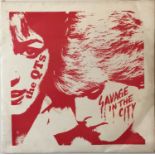 THE QT'S - SAVAGE IN THE CITY EP (ORIGINAL SELF-RELEASED COPY - SRTS/79/CUS 429)