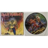 IRON MAIDEN - SIGNED ITEMS.