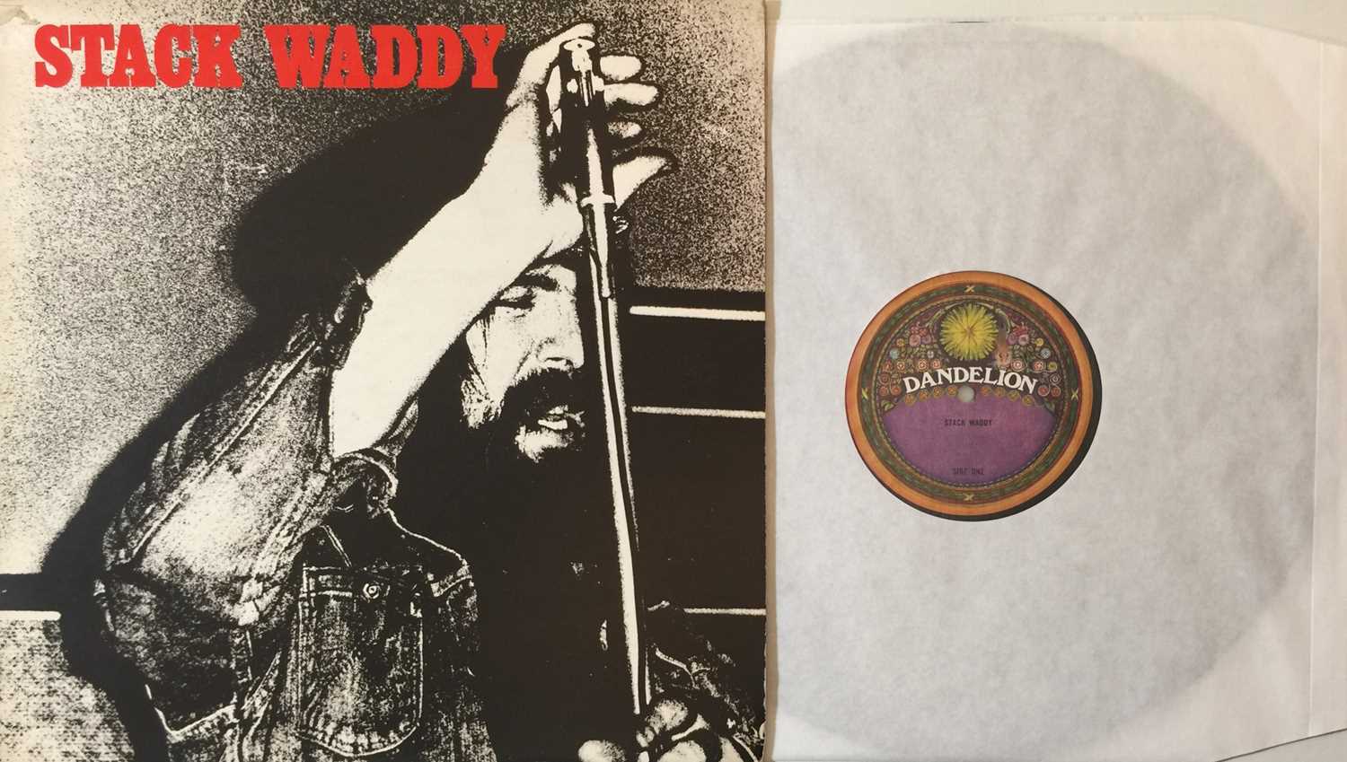 STACK WADDY - S/T LP (UK ORIGINAL W/ INSERT - DAN 8003)