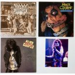 ALICE COOPER SIGNED ITEMS.