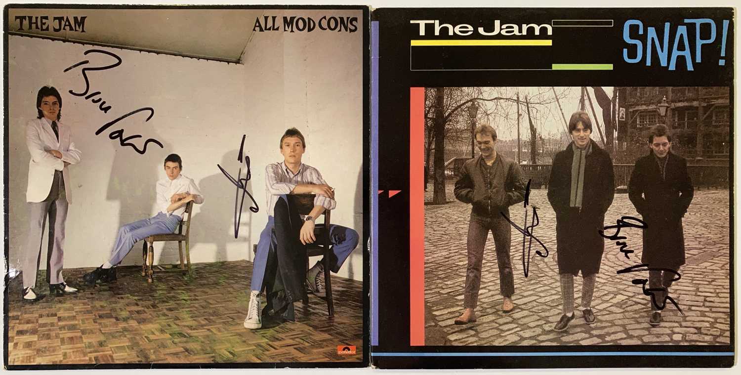 THE JAM - SIGNED ITEMS.