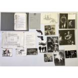 THE CLASH - TOUR PRODUCTION EPHEMERA INC LIGHTING DESIGN PLANS.