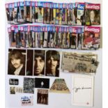 THE BEATLES - MEMORABILIA INC MONTHLY MAGAZINES.